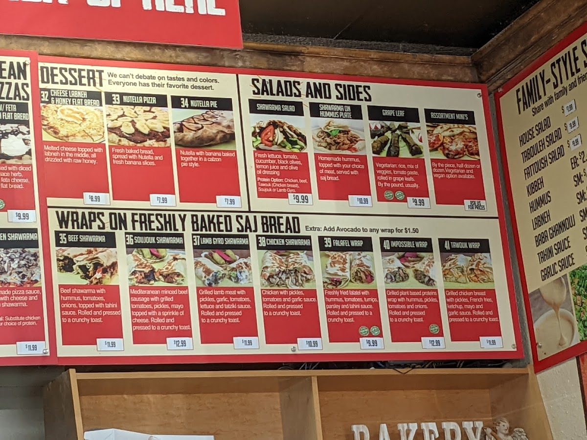 Furnsaj Restaurant & Bakery Menu - Image 4